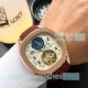 New Fake Patek Philippe Aquanaut Rose Gold Rubber Strap Moonphase Dial Watches (7)_th.jpg
